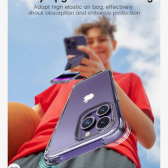 NWT IPHONE 14 Case Clear Ultra Hybrid Opened,  but not used. We needed pro. - Picture 4 of 13